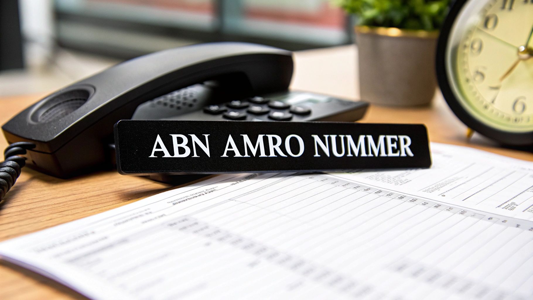 Telefoonnummer van ABN AMRO Bank – Snel Klantenservice Bereiken