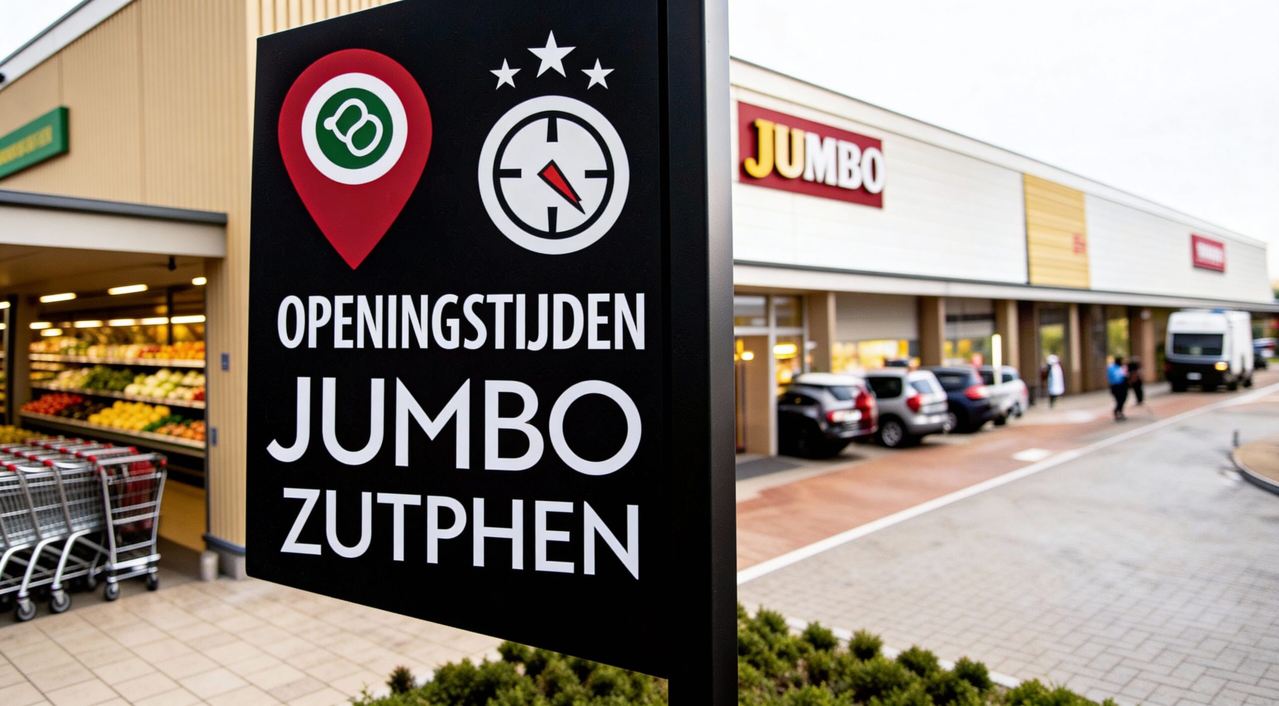 Alle Jumbo Zutphen openingstijden in één handig overzicht