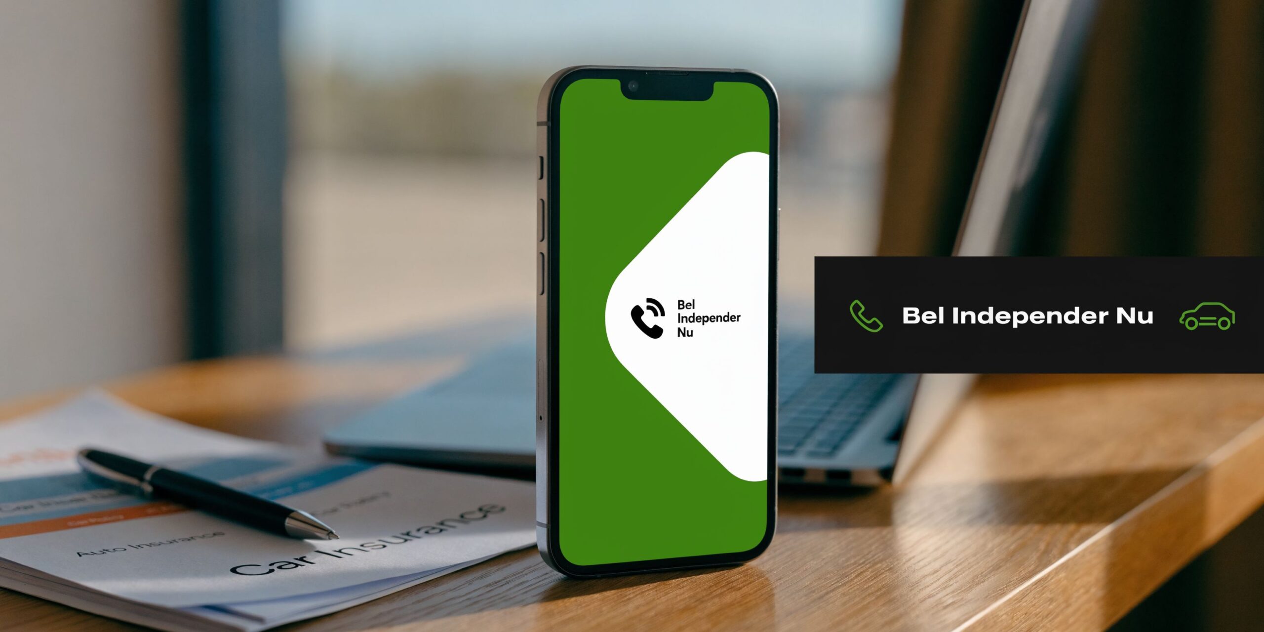 Afbeelding Bel het telefoonnummer Independer autoverzekering nu!
